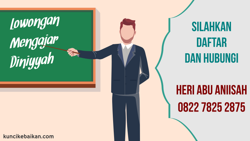 lowongan mengajar diniyyah