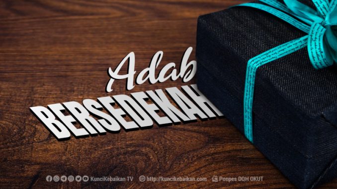 adab bersedekah