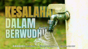 Kesalahan Dalam Berwudhu