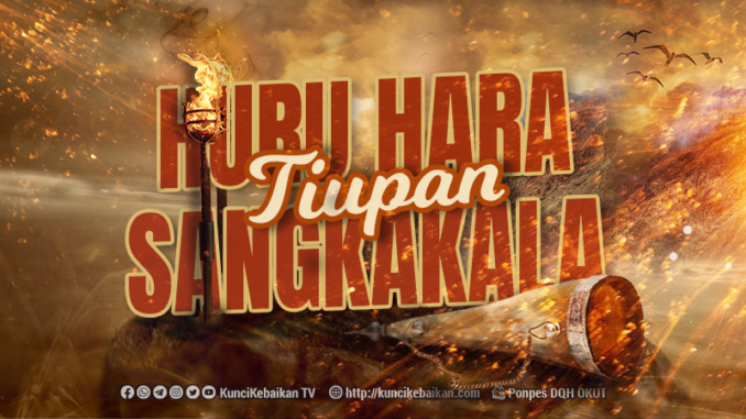 huru-hara tiupan sangkakala