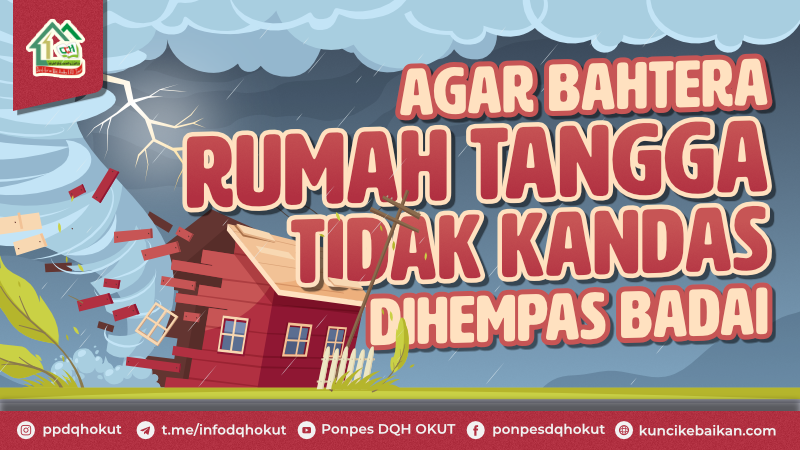 bahtera rumah tangga tidak kandas dihempas badai