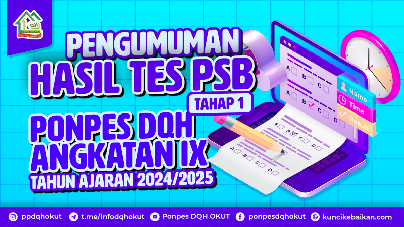 pengumuman hasil tes