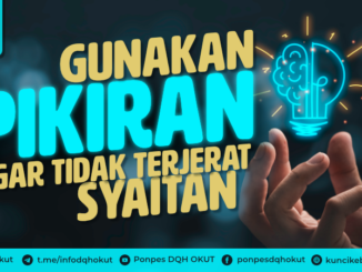 pikiran tidak terjerat syaitan