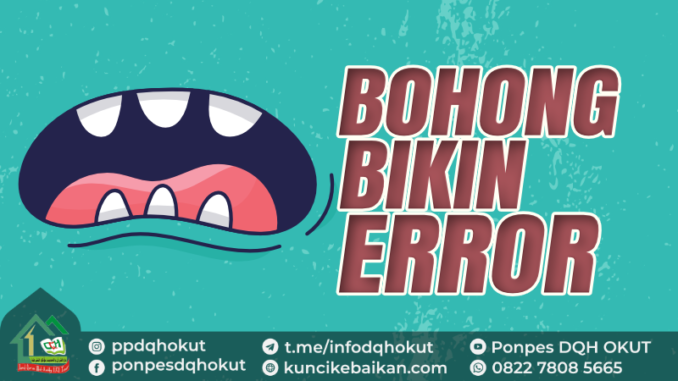 BOHONG BIKIN ERROR fix