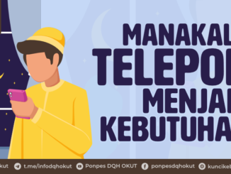 manakala telepon menjadi kebutuhan