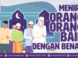 meniru orang baik dengan benar