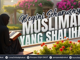 begini seharusnya menjadi muslimah shalihah