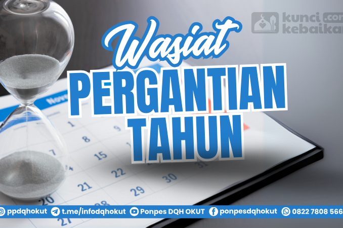 wasiat pergantian tahun