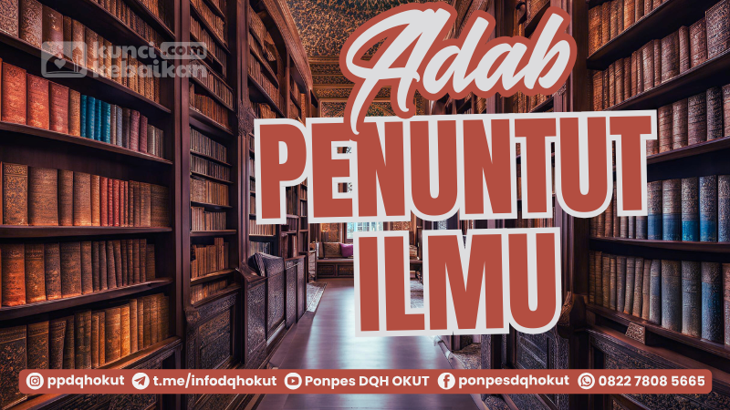 adab penuntut ilmu