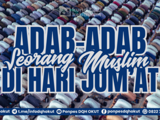 adab seorang muslim dihari jumat