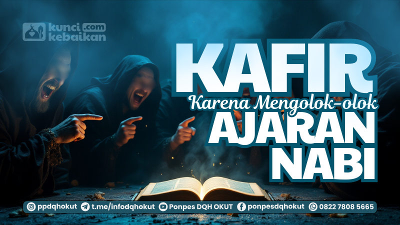 kafir mengolok ajaran nabi