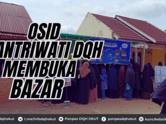 OSID SANTRIWATI DQH MEMBUKA BAZAR
