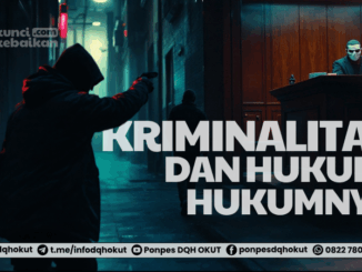 kriminalitas dan hukum-hukumnya