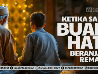 sang buah hati beranjak remaja