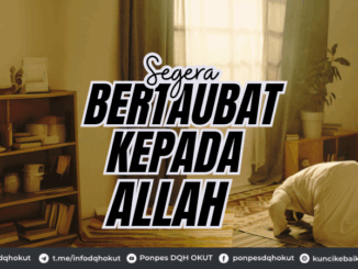 segera bertaubat kepada Allah
