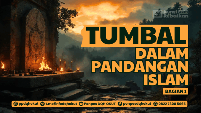 tumbal dalam pandangan islam