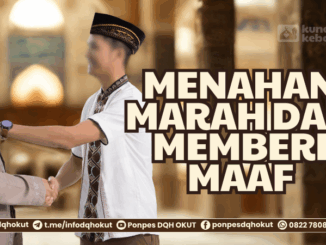 menahan marah dan memberi maaf