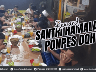 Reward Santri Hamalah ponpes DQH