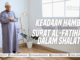 keadaan hamba ketika membaca al-fatihah dalam shalat