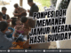 Santri Ponpes DQH Memanen Jamur Merang Hasil Budidaya