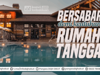 bersabar demi keutuhan rumah tangga