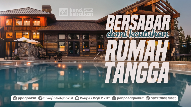 bersabar demi keutuhan rumah tangga
