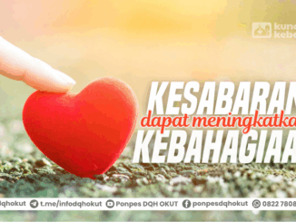 kesabaran dapat meningkatkan kebahagiaan