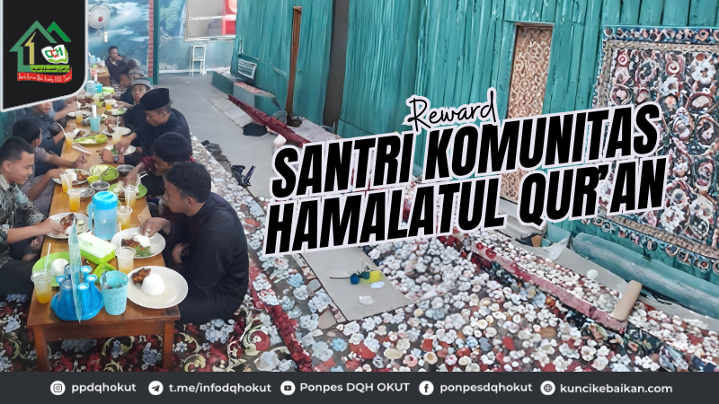 reward santri komunitas hamalatul qur'an