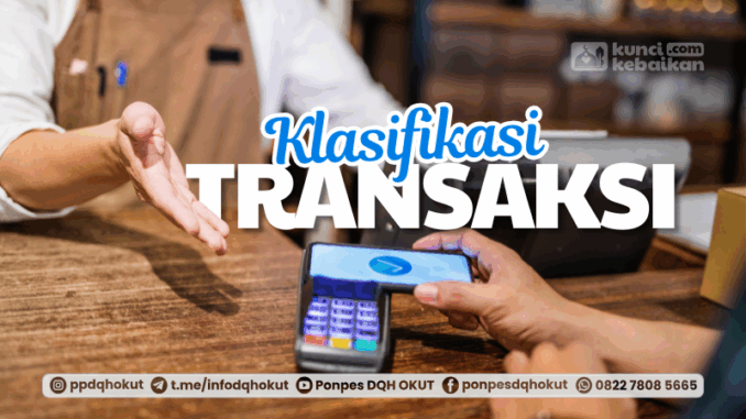 klasifikasi transaksi