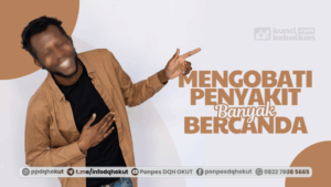mengobati penyakit banyak bercanda