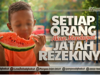 setiap orang mendapat jatah rezekinya