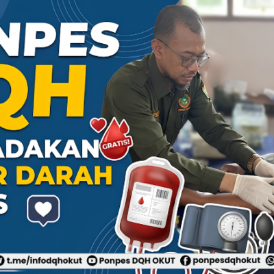Ponpes DQH Mengadakan DOnor Darah Gratis