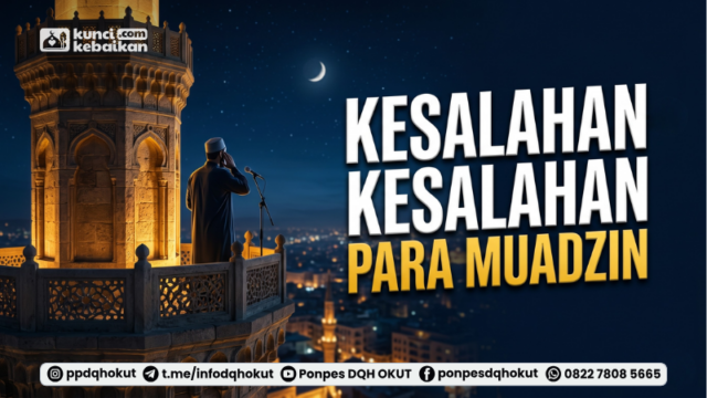 Kesalahan-Kesalahan Para Muadzin