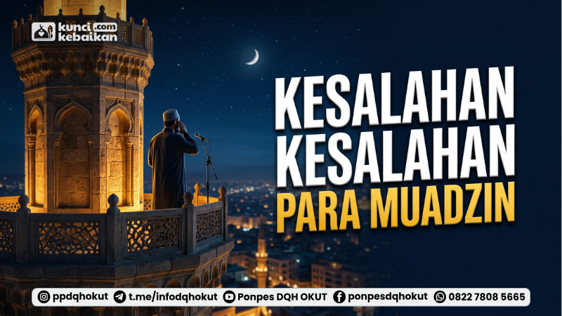 kesalahan para muadzin