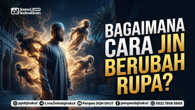 cara jin berubah rupa