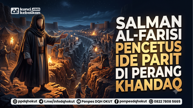 salman al-farisi parit di perang khandaql