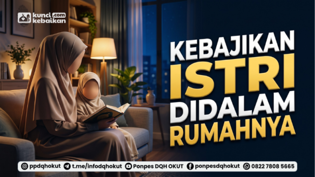kebajikan istri di dalam rumahnya